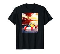 Despicable Me Minions Jerry Sunset Float Graphic T-Shirt T-Shirt