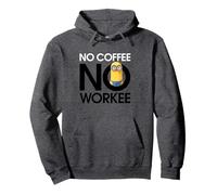 Despicable Me Minions Kevin No Coffee No Workee Pullover Hoodie