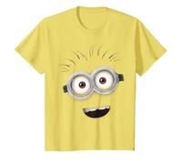 Despicable Me Minions Phil Big Grin T-Shirt, Youth, Lemon Yellow, Medium