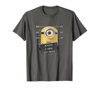 Despicable Me Minions Stuart Didn't Do It T-Shirt, Men, Asphalt Grey, Large