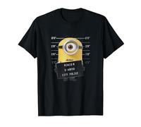 Despicable Me Minions Stuart Didn't Do It T-Shirt, Men, Black, Medium