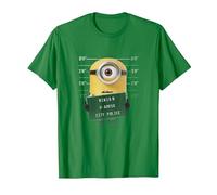 Despicable Me Minions Stuart Didn't Do It T-Shirt, Men, Kelly Green, Large