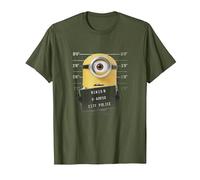 Despicable Me Minions Stuart Didn't Do It T-Shirt, Men, Olive Green, 3X-Large