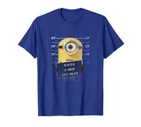 Despicable Me Minions Stuart Didn't Do It T-Shirt, Men, Royal Blue, Medium