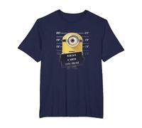 Despicable Me Minions Stuart Didn't Do It T-Shirt, Men's Big and Tall, Navy Blue, 4X Tall
