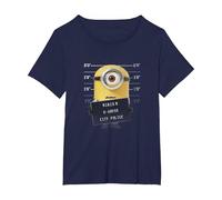 Despicable Me Minions Stuart Didn't Do It T-Shirt, Women's Plus, Navy Blue, 6X