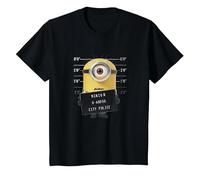 Despicable Me Minions Stuart Didn't Do It T-Shirt, Youth, Black, Medium
