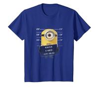 Despicable Me Minions Stuart Didn't Do It T-Shirt, Youth, Royal Blue, Medium