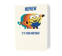 despicable me, nephew, birthday card