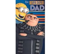 DESPICABLE ME Official Dad Birthday Card, Minion Birthday Card