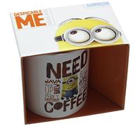 Despicable Me Pyramid International (Need Coffee) Official Boxed Ceramic Coffee/Tea Mug, Multi-Colour, 11 oz/315 ml