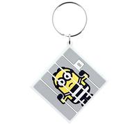 Despicable Me, RK38642C, Despicable Me 3 - Minion Prision Rubber Keychain, Multi-Color, 4.5 x 6cm