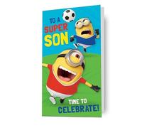 despicable me, son, birthday card