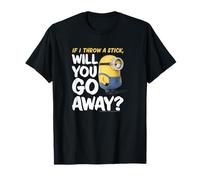 Despicable Me Stuart If I Throw A Stick Will You Go Away T-Shirt