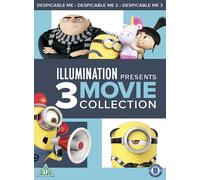 DESPICABLE ME TRILOGY MOVIE TRIPLE FILM COLLECTION DVD PART 1 2 3 UK Release R2