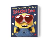 Despicable Me Valentines Day Card Son Happy Valentine's Day