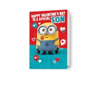 Despicable Me Valentines Day Card Son, Happy Valentine's Day Son