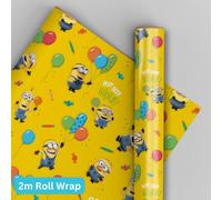 Despicable Me Wrapping Paper 2m Roll Wrap