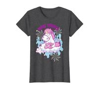 Despicable Me Yours Forever Unicorn On A Cloud T-Shirt, Women, Dark Heather Grey, Small