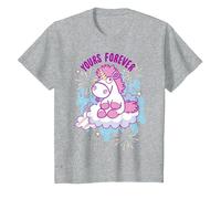 Despicable Me Yours Forever Unicorn On A Cloud T-Shirt, Youth, Heather Grey, 4T