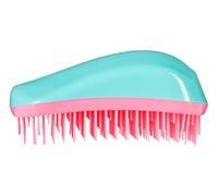 Dessata - Detangling Hair Brush Without Tears - Original Size - Color: Green-Pink