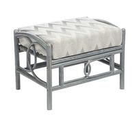 Desser Madrid Grey Natural Rattan Conservatory Sofa Range Natural