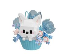 Dessert Animal Series Micro Particle Building Blocks Multi-Purpose Cute Cupcake Building Set Creative Potted Plant Building Blocks New Year Gift for Friends