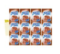 Dessert Bundle with Pearce Duff's Chocolate Blancmange 41g x12 and Intrinsic Treats Shopping List Card