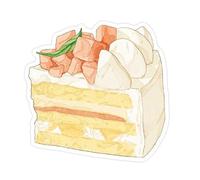 Dessert Cake Memos Pad Lovely Stickier Note Simple Note Pad Sweet Station Series Stickier School Office Supplies Sweet Station Series Simple Lovely Memos for School