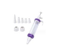 Dessert Decorating Syringe Set, Icing Dispenser Cupcake Filling Injector, 7 Icing Nozzles, Making Dessert Cream Piping Syringe Nozzles Kits for Cake Cookies Decoration