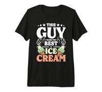 Dessert Fans This Guy Makes The Best Ice Cream Premium T-Shirt