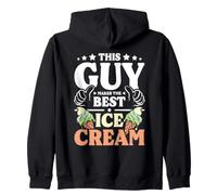 Dessert Fans This Guy Makes The Best Ice Cream Zip Hoodie