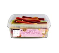 Dessert Flavour Cables | 630g Bulk Tub | Assorted Chewy Sweets with a Fondant Filling | Vegetarian Candy