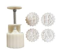 Dessert Mold Chinese Words Shaped Dessert Baking Accessories Hand-Pressing for Mid-Autumn Festival Pastry Tools Professional