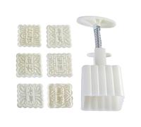 Dessert Molds Pastries Making Molds Chinese Characters Shape Maker ABS Texture Press for Baking Pastries Biscuit Tool