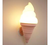 Dessert Shop Restaurant Ice Cream Cones Wall Lamp - 's Room Bedside LED Lights Art Deco Fixture Home Lighting,for Various Rooms