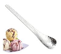 Dessert Spoons Long Handle in Spoon for Mixing and Serving | Parfait Spoons, Thick Dried Fruit Cream, Coffee Milk, Cocktail, Party, Home, Kitchen, Cafe Bar