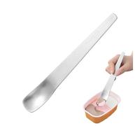 Dessert Spoons Stainless Steel Long Handle Ice Cream Pudding Spoon | 19.8cm Matte Finish Cake Spoons for Kitchen Home Cooks Hosts Parties Weddings Apartment Daily Baking Use