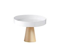 Dessert Stand Metal Cake Tray White Dessert Table Wedding Party Decoration Cake Display Stand Tall Multi-purpose Cake Stand Pastry Serving Tray Cupcake Stand Serving Tray