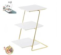 Dessert Stand，Serving Stand，3 Tier Dinner Plate Stand Ceramic Dinner Plate Tiered Tray, Large Tiered Serving Stand, Tray Dessert Stand, Food Stand for Party Display, Cookie Fruit Dessert Tray