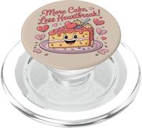 Dessert Sweet Bakery More Cake Less Heartbreak Baking PopSockets PopGrip for MagSafe