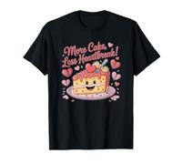Dessert Sweet Bakery More Cake Less Heartbreak Baking T-Shirt