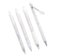 Dessert Theme Pen Set 0.5 Mm Fine Point, 4 Pack Smooth Gel Writing Pens for Homework Journaling and Work Notes Novelty Writing Gel Pens Fine Tip Note Taking List Making Planner Supplies Study Desk Box