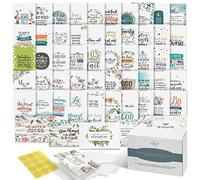 Dessie 60 Unique Bible Verse Cards With Envelopes and Gold Seals. Scripture Cards With 60 Different Designs and Inspirational Bible Verses. Christian Greeting Cards Assortment.