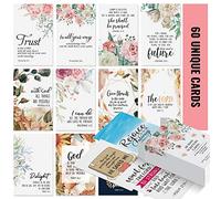 Dessie Prayer Cards - 60 Mini Scripture Cards with Assorted Bible Verses. Perfect for Women’s Bible Studies, Daily Devotional for Women and Inspirational Christian Gift for Women