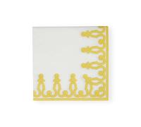 Dessin Passementerie Dijon Paper Linen Dinner Napkins - 12 Per Package