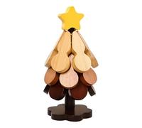 Dessous De Plat En Bois Pour - Spot Chauds Sous, Plate Arbre De Noël | Déco Table Protection Chaleur Bois Porte Casserole Théière Protège Table Pour Cuisine Salle À Manger Restaurant Fête