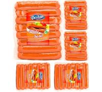 Destan Plain Sausage halal salami 500 gram by Pufai Grocery x 5 Packs by Pufai Grocery