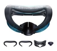 DESTEK Cooling Face Pad for Meta Quest 3 (NOT 3S), Stop PU Leather Overheating, 2 Replacement with Ice Gel & Breathable Ice Silk Cushions. Feels Like Cooling Arm Sleeves for Your Face.