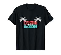 Destin Florida Beach Palm Tree Summer Retro Vacation T-Shirt